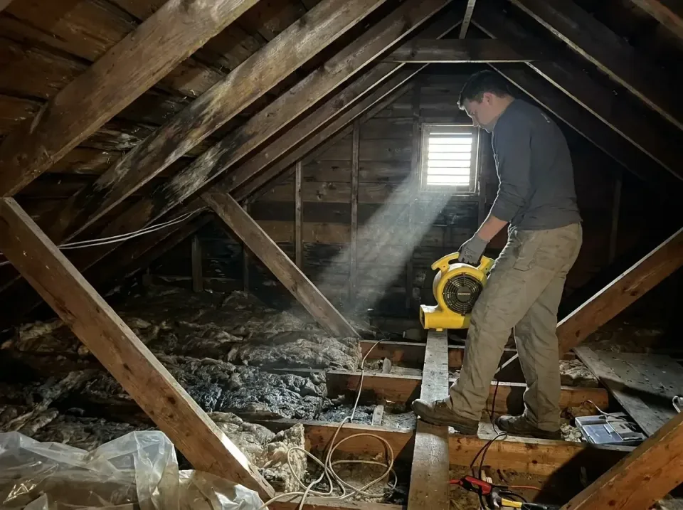 attic-water-damage-drying-proc-007 — frequently asked questions, Emergency Water Extraction & 24/7 Flood Response in Murriet…